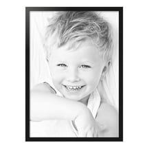 ArtToFrames 27" x 38" Black Steel Picture Frame, 27x38 inch Black MDF Poster Frame (WOM-4639),  Pack