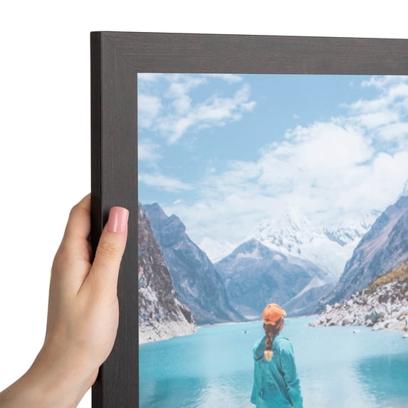 ArtToFrames 27x35 inch Coffee Picture Frame, Brown MDF Poster Frame (4024)