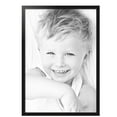 thumbnail image 1 of ArtToFrames 27x39 inch Black Steel Picture Frame, Black MDF Poster Frame (4639), 1 of 7