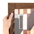 thumbnail image 1 of ArtToFrames 27x40 inch Brown Picture Frame, Brown Wood Poster Frame (4291), 1 of 8