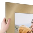 thumbnail image 1 of ArtToFrames 28" x 28" Gold Picture Frame, 28x28 inch Gold MDF Poster Frame (WOM-5325),  Pack, 1 of 8