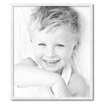 ArtToFrames 28" x 33" White Picture Frame, 28x33 inch White Wood Poster Frame (WOM-5140)