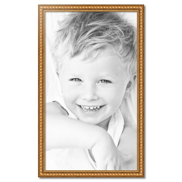 ArtToFrames 28" x 48" Gold Picture Frame, 28x48 inch Gold Wood Poster Frame (WOM-4293)