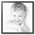 thumbnail image 1 of ArtToFrames 28x28 inch Antique Black Picture Frame, Black 28" x 28" Wood Poster Frame (WOM-5106) 1234, 1 of 5