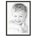 thumbnail image 1 of ArtToFrames 28x40" Matted Picture Frame with 24x36" Single Mat Photo Opening Framed in 1.25" Satin Black and 2" Off White Mat (FWM-3926-28x40), 1 of 8
