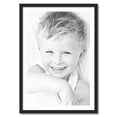 thumbnail image 1 of ArtToFrames 28x40" Matted Picture Frame with 24x36" Single Mat Photo Opening Framed in 1.25" Satin Black and 2" Super White Mat (FWM-3926-28x40), 1 of 8