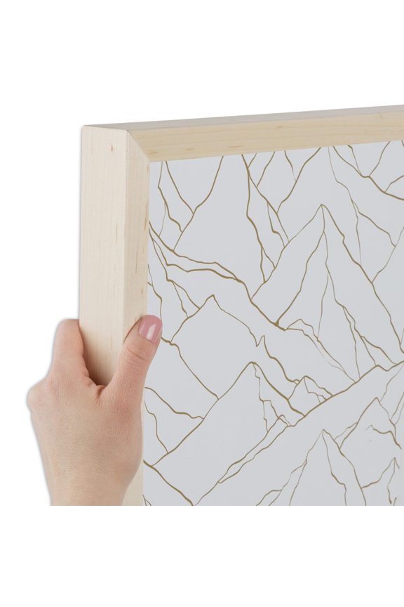 29" x 32" Clear Maple Picture Frame, 29x32 inch White Wood Poster Frame (WOM-4113), Pack