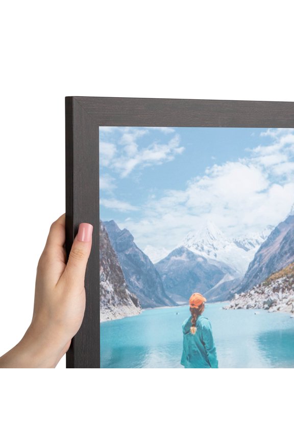 29" x 32" Coffee Picture Frame, 29x32 inch Brown MDF Poster Frame (WOM-4024),  Pack