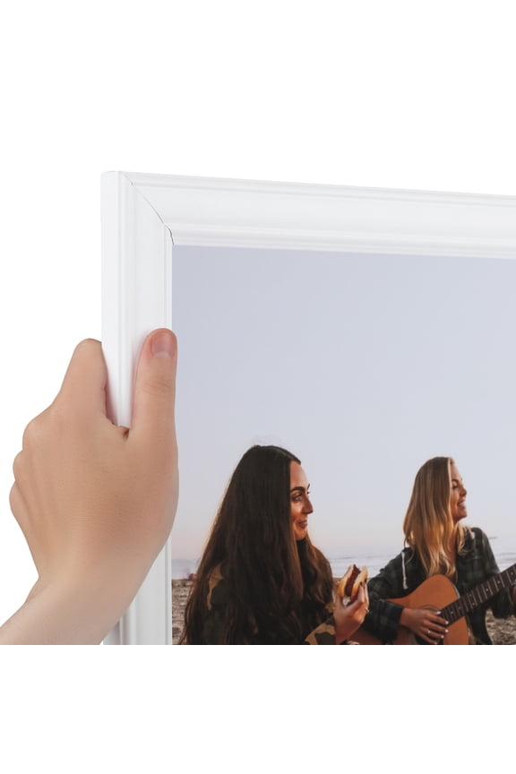 29" x 32" White Picture Frame, 29x32 inch White MDF Poster Frame (WOM-4098), Pack