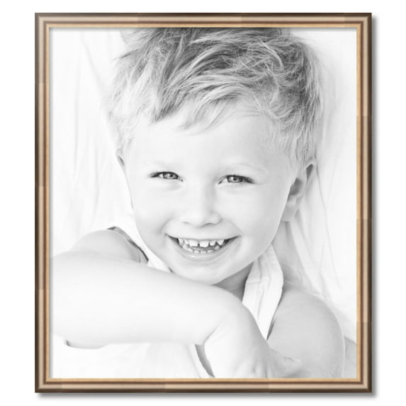 ArtToFrames 29" x 33" Anique Silver Picture Frame, 29x33 inch Silver Wood Poster Frame (WOM-4964)