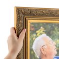 thumbnail image 1 of ArtToFrames 29" x 33" Majestic  Gold Picture Frame, 29x33 inch Silver Wood Poster Frame (WOM-5122),  Pack, 1 of 7