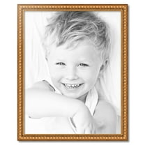 ArtToFrames 30" x 38" Gold Picture Frame, 30x38 inch Gold Wood Poster Frame (WOM-4293)