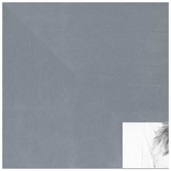 ArtToFrames 30" x 40" Light Silver Picture Frame, 30x40 inch Silver Wood Poster Frame (WOM-4827)