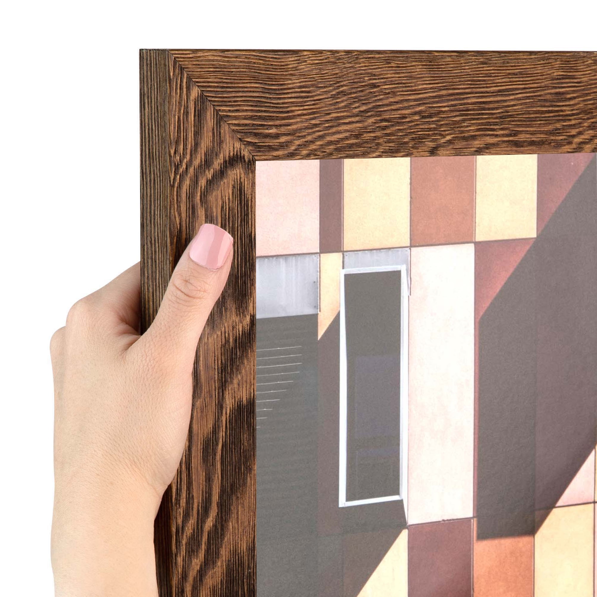 ArtToFrames 30x40 inch Brown Picture Frame, Brown Wood Poster Frame (4291)