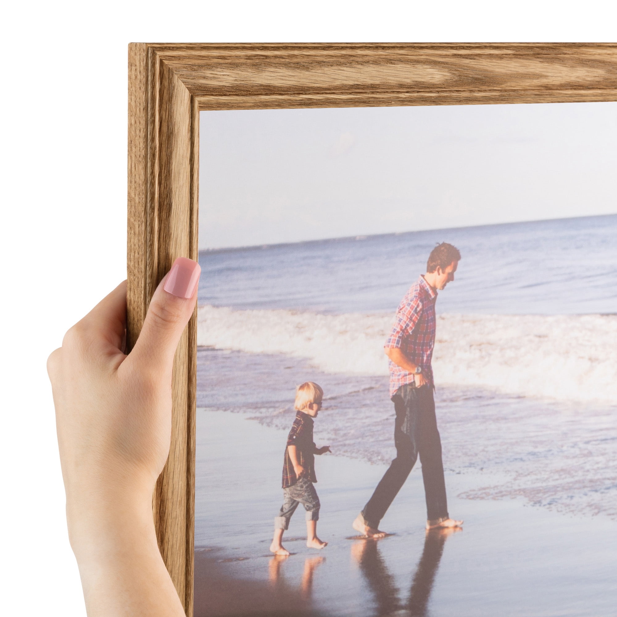 ArtToFrames 30" x 40" Honey Picture Frame, 30x40 inch Brown MDF Poster Frame (WOM-4085),  Pack