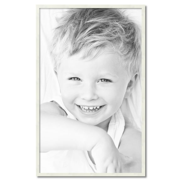 ArtToFrames 30x48 inch White Picture Frame, White 30" x 48" Wood Poster Frame (WOM-5140) 1234