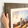 thumbnail image 1 of ArtToFrames 30x76 CM / 11.81x29.92 INCH Brown Picture Frame, This 2.50 Inch  Wood Poster Frame is Real Reclaimed Brown Barnwood (CMWOM-4816), 1 of 7