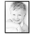 thumbnail image 1 of ArtToFrames 31" x 41" Black Picture Frame, 31x41 inch Black Wood Poster Frame (WOM-5141), 1 of 5