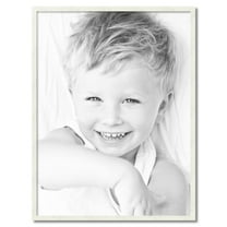 ArtToFrames 31" x 41" White Picture Frame, 31x41 inch White Wood Poster Frame (WOM-5140)