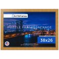 thumbnail image 1 of ArtToFrames 38x26 Inch - 97x66 CM Gold Puzzle Frame for 2000 piece Puzzles.2.00 Inch Custom MDF Puzzle Frames, Metallic Gold - Comes with Economy Acrylic, 1 of 5