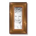 thumbnail image 1 of ArtToFrames 4" x 10" Gold Leaf Picture Frame, 4x10 inch Gold Wood Poster Frame (WOM-4947), 1 of 6