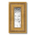 thumbnail image 1 of ArtToFrames 4" x 11" Gold Picture Frame, 4x11 inch Gold Wood Poster Frame (WOM-4166), 1 of 5