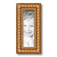 thumbnail image 1 of ArtToFrames 4" x 12" Gold Picture Frame, 4x12 inch Gold Wood Poster Frame (WOM-4293), 1 of 5
