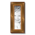 thumbnail image 1 of ArtToFrames 4" x 13" Gold Leaf Picture Frame, 4x13 inch Gold Wood Poster Frame (WOM-4947), 1 of 6