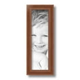 thumbnail image 1 of ArtToFrames 4" x 13" Painted Dark Orange Picture Frame, 4x13 inch Red Wood Poster Frame (WOM-4950), 1 of 5