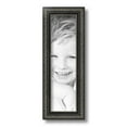 thumbnail image 1 of ArtToFrames 4" x 14" Antique Black Picture Frame, 4x14 inch Black Wood Poster Frame (WOM-5106), 1 of 5