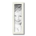 thumbnail image 1 of ArtToFrames 4" x 14" White Picture Frame, 4x14 inch White Wood Poster Frame (WOM-5140), 1 of 5