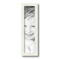 thumbnail image 1 of ArtToFrames 4" x 16" White Picture Frame, 4x16 inch White Wood Poster Frame (WOM-5140), 1 of 5