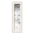 thumbnail image 1 of ArtToFrames 4" x 17" Classic White Picture Frame, 4x17 inch White Wood Poster Frame (WOM-5004),  Pack, 1 of 5