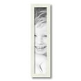 thumbnail image 1 of ArtToFrames 4" x 19" White Picture Frame, 4x19 inch White Wood Poster Frame (WOM-5140), 1 of 5