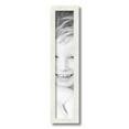 thumbnail image 1 of ArtToFrames 4" x 21" White Picture Frame, 4x21 inch White Wood Poster Frame (WOM-5140), 1 of 5