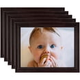 thumbnail image 1 of ArtToFrames 4" x 23" Cherry Picture Frame, 4x23 inch Red MDF Poster Frame (WOM-4333), 5 Pack, 1 of 7