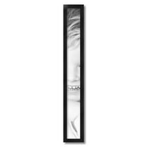 ArtToFrames 4" x 35" Black Picture Frame, 4x35 inch Black Wood Poster Frame (WOM-5141)