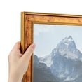 thumbnail image 1 of ArtToFrames 4" x 37" Gold Panel Picture Frame, 4x37 inch Multi Wood Poster Frame (WOM-5091), 1 of 7