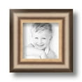 thumbnail image 1 of ArtToFrames 4" x 4" Anique Silver Picture Frame, 4x4 inch Silver Wood Poster Frame (WOM-4964), 1 of 5