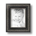 thumbnail image 1 of ArtToFrames 4" x 5" Antique Black Picture Frame, 4x5 inch Black Wood Poster Frame (WOM-5106), 1 of 5