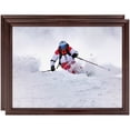 thumbnail image 1 of ArtToFrames 4" x 5" Brown Picture Frame, 4x5 inch Red Wood Poster Frame (WOM-4092), 2 Pack, 1 of 8