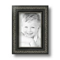 thumbnail image 1 of ArtToFrames 4" x 6" Antique Black Picture Frame, 4x6 inch Black Wood Poster Frame (WOM-5106), 4 Pack, 1 of 6