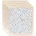 thumbnail image 1 of ArtToFrames 4" x 6" Clear Maple Picture Frame, 4x6 inch White Wood Poster Frame (WOM-4113), 4 Pack, 1 of 7