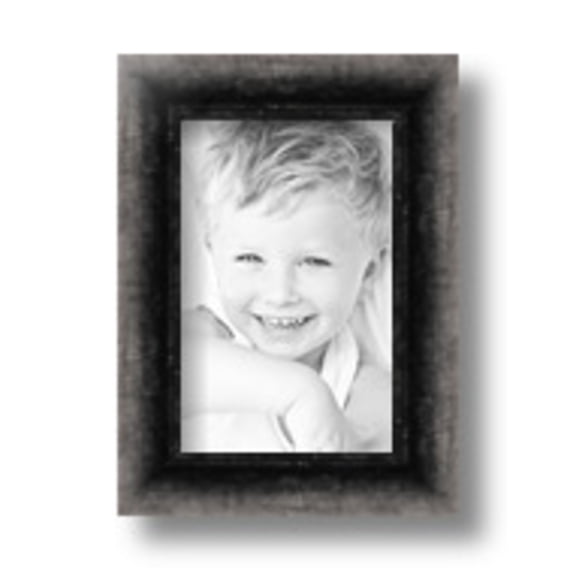 ArtToFrames 4" x 6" Gray Picture Frame, 4x6 inch Gray Wood Poster Frame (WOM-4828), 1 Pack
