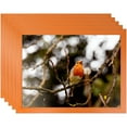 thumbnail image 1 of ArtToFrames 4" x 6" Orange Picture Frame, 4x6 inch Red Wood Poster Frame (WOM-4750), 5 Pack, 1 of 6