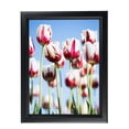 thumbnail image 1 of ArtToFrames 4" x 6" Satin Black Double Step Lip Picture Frame, 4x6 inch Black Wood Poster Frame (WOM-1418), 1 Pack, 1 of 6