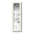 thumbnail image 1 of ArtToFrames 4x16" White Picture Frame, White Wood Poster Frame, with Regular Glass and 2 (FBPL-5140), 1 of 5