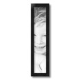 thumbnail image 1 of ArtToFrames 4x20" Black Picture Frame, Black Wood Poster Frame, with Regular Glass and 2 (FBPL-5139), 1 of 5