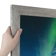 thumbnail image 1 of ArtToFrames 4" x 24" Winter White Barnwood 1.5 Inch Picture Frame, 4x24 inch Brown MDF Poster Frame (WOM-4661),  Pack, 1 of 8