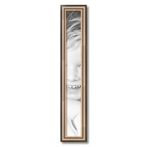 ArtToFrames 4x30" Anique Silver Picture Frame, Silver Wood Poster Frame, with Regular Acrylic and 2 (FBPL-4964)